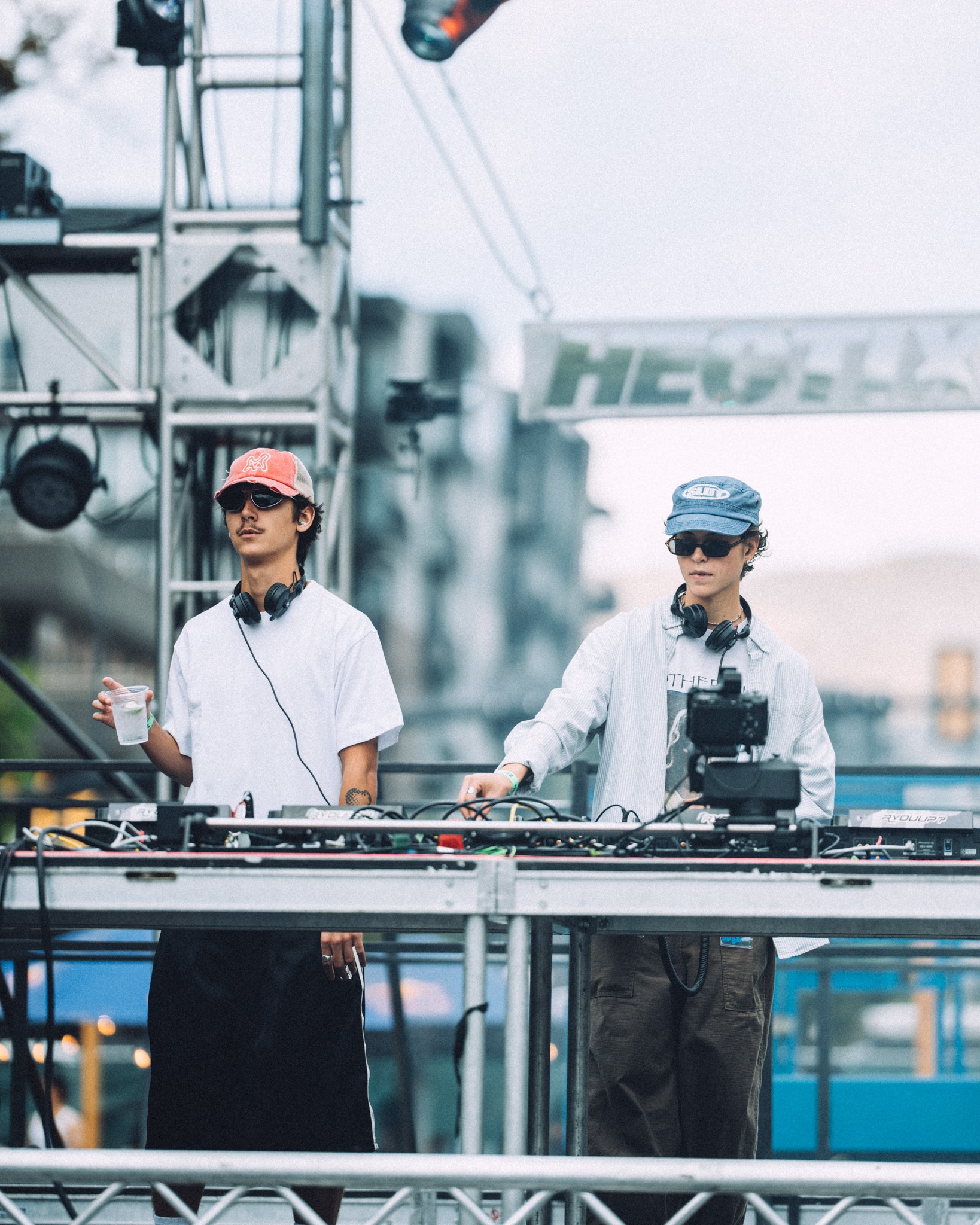 Artists performing at a HECTIX show
