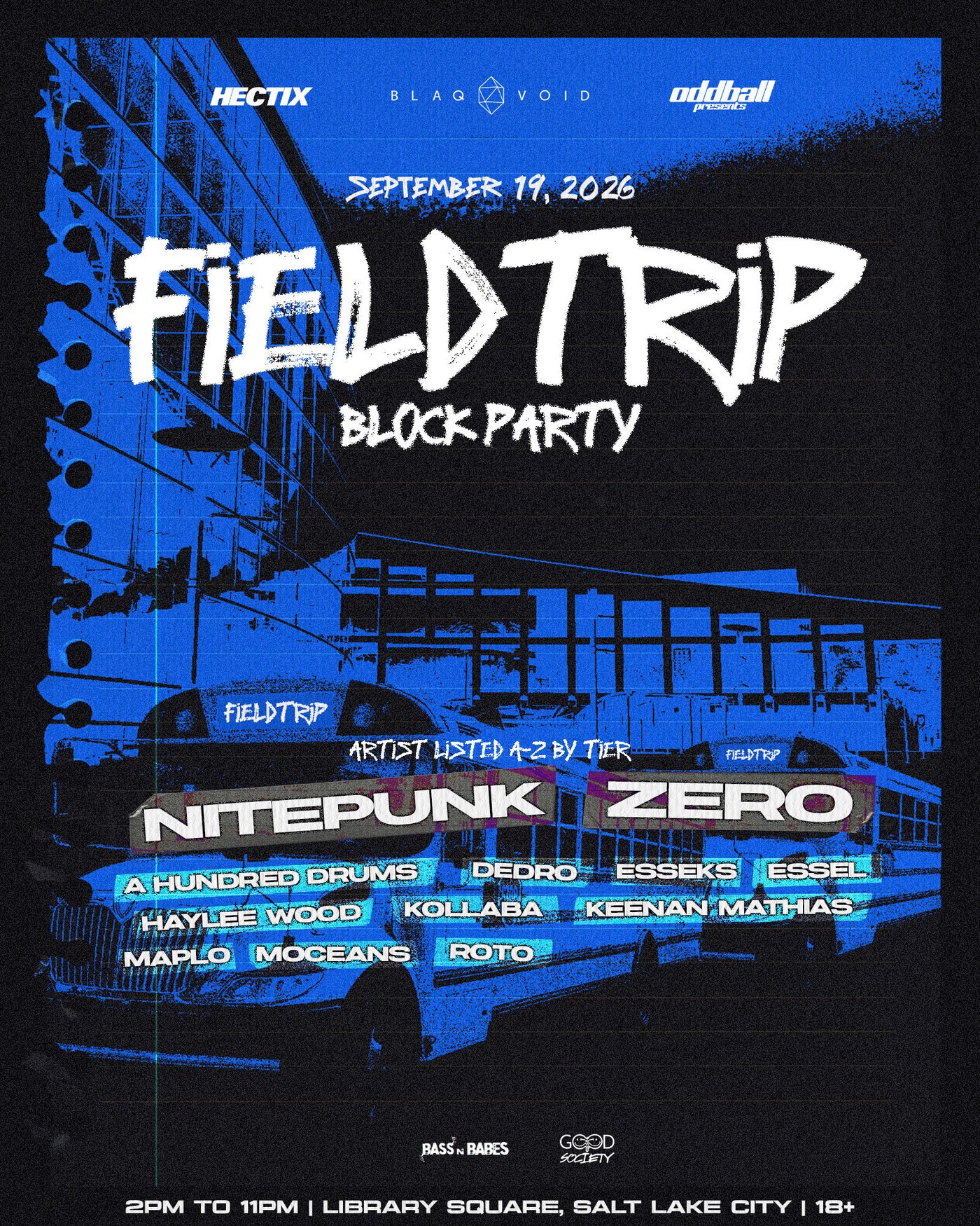 FIELD TRIP Block Party — September 19, 2026